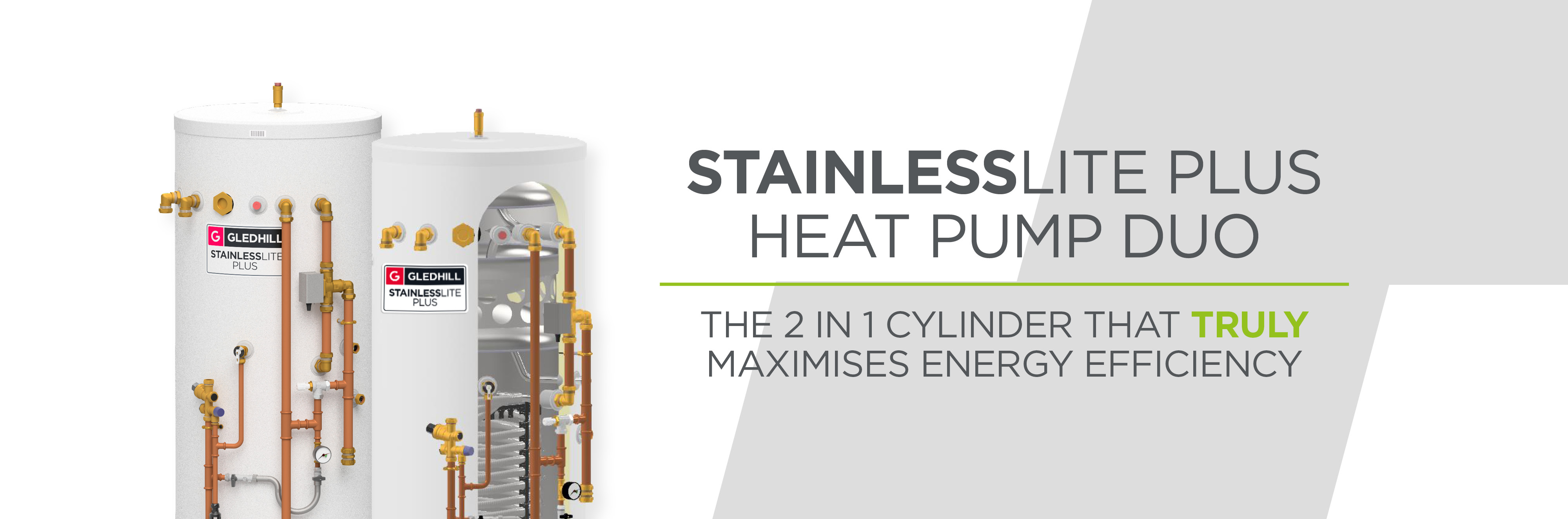 Gledhill Heat Pump Duo hot water cylinder